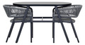 Balkongsett Chicago svart - Sunlife®